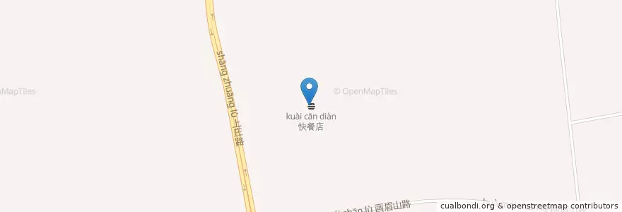 Mapa de ubicacion de 快餐店 en China, Pequim, Hebei, 海淀区.