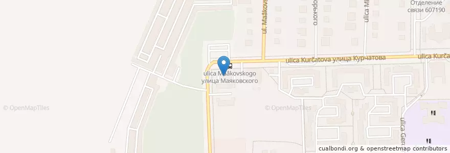 Mapa de ubicacion de ОВО en 俄罗斯/俄羅斯, Приволжский Федеральный Округ, 下诺夫哥罗德州, Городской Округ Саров.