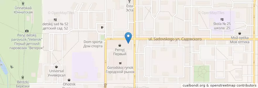 Mapa de ubicacion de ElCoffee en ロシア, 中央連邦管区, Тульская Область, Городской Округ Новомосковск.