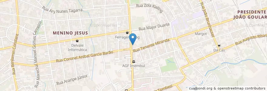 Mapa de ubicacion de Panvel en Brezilya, Güney Bölgesi, Rio Grande Do Sul, Região Geográfica Intermediária De Santa Maria, Região Geográfica Imediata De Santa Maria, Santa Maria.