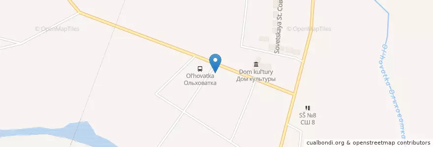 Mapa de ubicacion de Ольховатский районный суд en Rusland, Centraal Federaal District, Oblast Voronezj, Ольховатский Район, Городское Поселение Ольховатка.