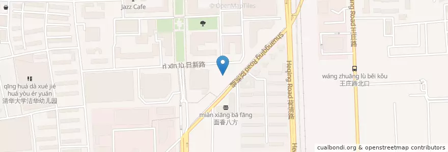 Mapa de ubicacion de 北京银行 en Chine, Pékin, Hebei, 海淀区.