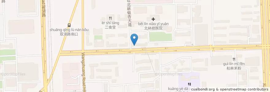 Mapa de ubicacion de 山林风 en China, Pequim, Hebei, 海淀区.