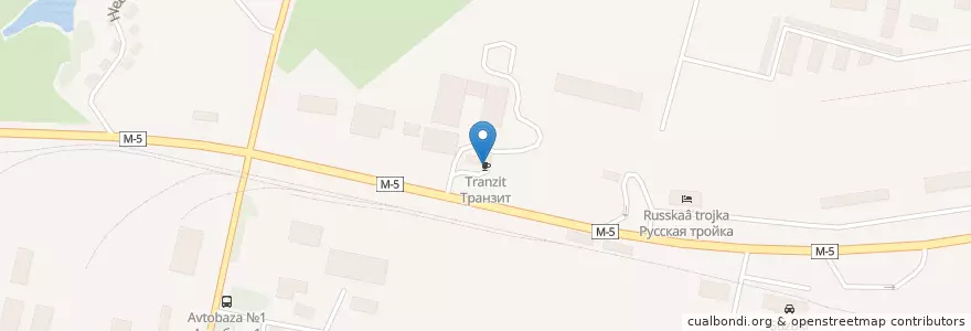 Mapa de ubicacion de Транзит en Rusland, Centraal Federaal District, Рязанская Область, Городской Округ Рязань.