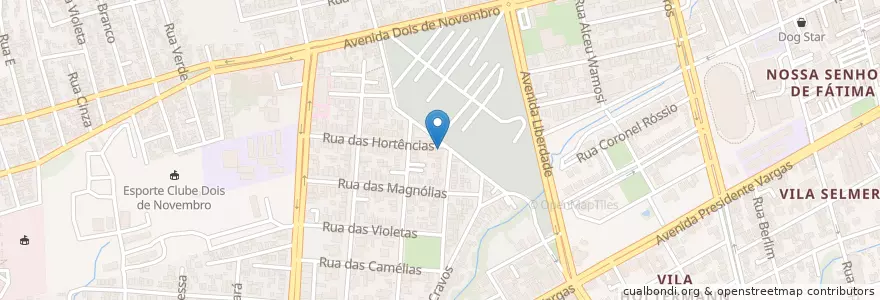 Mapa de ubicacion de Bar Patronato en Brasil, Región Sur, Río Grande Del Sur, Região Geográfica Intermediária De Santa Maria, Região Geográfica Imediata De Santa Maria, Santa Maria.