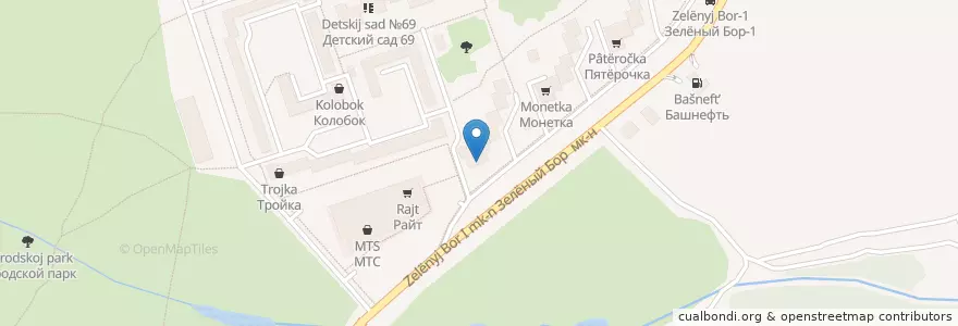 Mapa de ubicacion de Арт-клуб «Мята» en روسيا, منطقة فيدرالية أورالية, أوبلاست سفردلوفسك, Западный Управленческий Округ, Полевской Городской Округ.