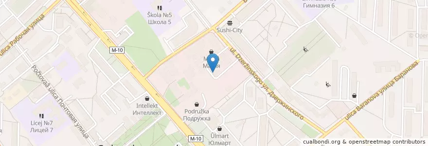 Mapa de ubicacion de Консультативно-диагностический центр en Rusland, Centraal Federaal District, Oblast Moskou, Городской Округ Солнечногорск.