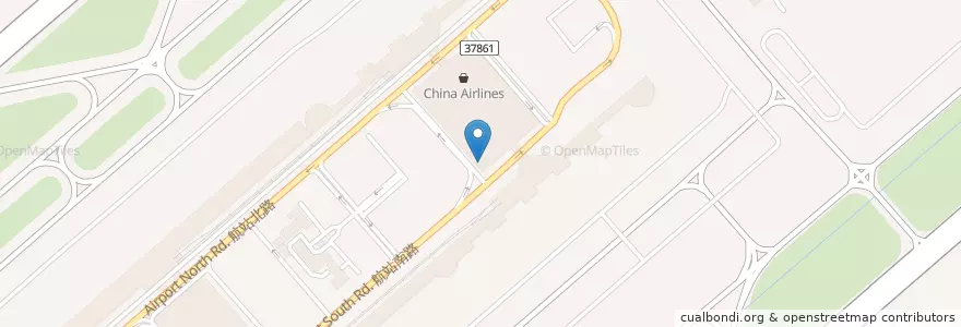 Mapa de ubicacion de Smart Luggage Lockers en تایوان, 桃園市, 大園區.