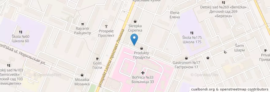 Mapa de ubicacion de Farmani en Rusya Federasyonu, Приволжский Федеральный Округ, Nijniy Novgorod Oblastı, Городской Округ Нижний Новгород.