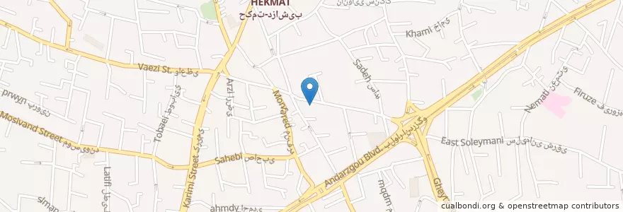 Mapa de ubicacion de سوبار en İran, Tahran Eyaleti, شهرستان شمیرانات, Tahran, بخش رودبار قصران.