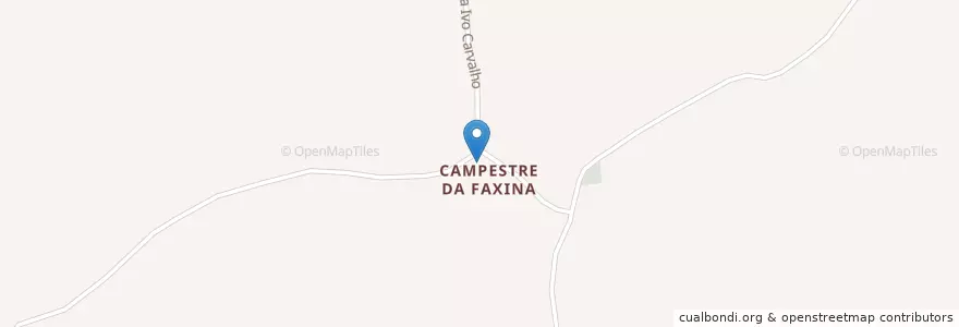 Mapa de ubicacion de Igreja Campestre da Faxina en Brazilië, Regio Zuid, Paraná, Região Geográfica Intermediária De Curitiba, Região Metropolitana De Curitiba, Microrregião De Curitiba, São José Dos Pinhais.