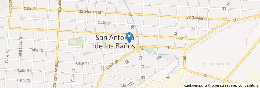 Mapa de ubicacion de Radio Ariguanabo en كوبا, Artemisa, San Antonio De Los Baños, Ciudad De San Antonio De Los Baños.