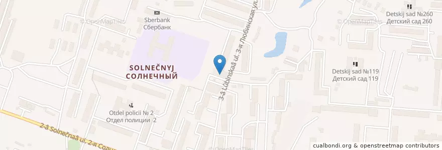 Mapa de ubicacion de Омск 644073 en Russia, Siberian Federal District, Omsk Oblast, Omsky District, Городской Округ Омск.