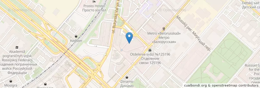 Mapa de ubicacion de Magnum en Rusia, Distrito Federal Central, Москва, Distrito Administrativo Central, Тверской Район.