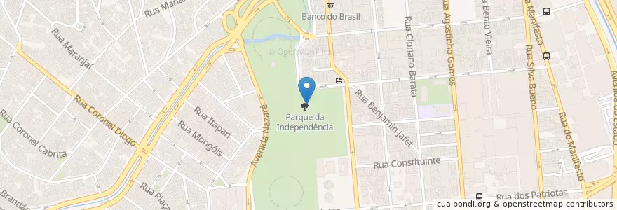Mapa de ubicacion de Igreja Russa da Anunciação en برزیل, منطقه جنوب شرقی برزیل, سائوپائولو, Região Geográfica Intermediária De São Paulo, Região Metropolitana De São Paulo, Região Imediata De São Paulo, سائوپائولو.