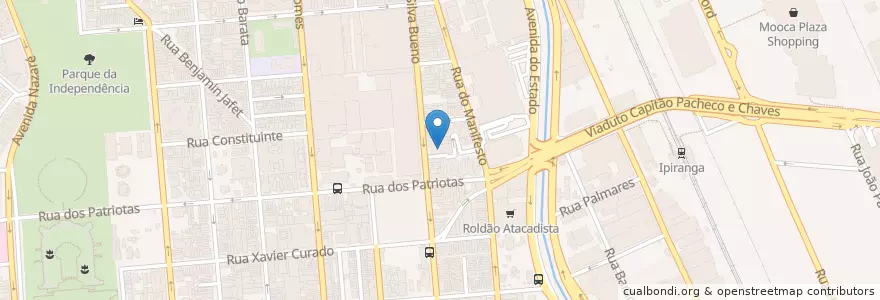 Mapa de ubicacion de Bradesco en Brasile, Regione Sudest, San Paolo, Região Geográfica Intermediária De São Paulo, Região Metropolitana De São Paulo, Região Imediata De São Paulo, San Paolo.