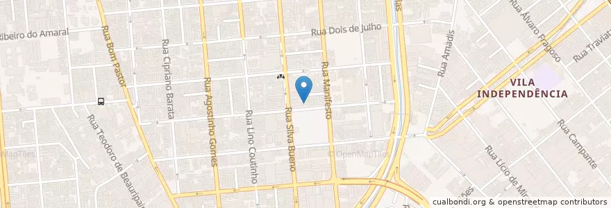 Mapa de ubicacion de Centro Odontológico Sacomã en Brasile, Regione Sudest, San Paolo, Região Geográfica Intermediária De São Paulo, Região Metropolitana De São Paulo, Região Imediata De São Paulo, San Paolo.