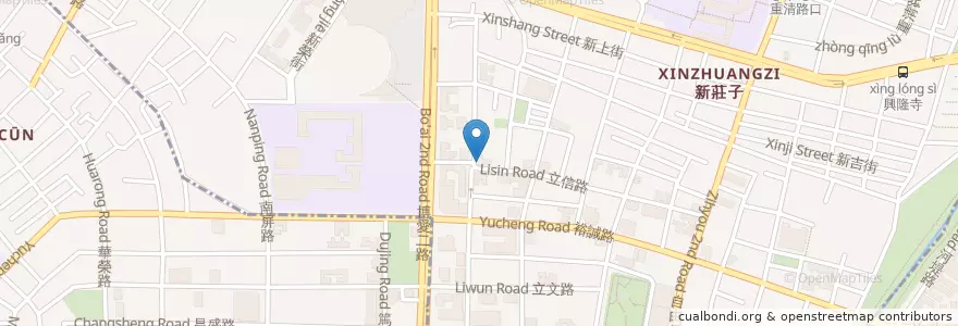 Mapa de ubicacion de 永馨牙醫診所 en Taiwan, Kaohsiung, 左營區.