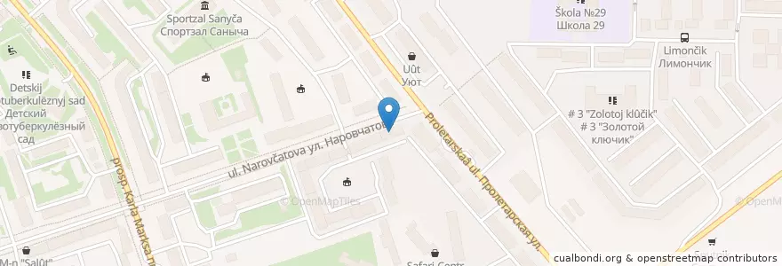 Mapa de ubicacion de Аптека en Rusya Federasyonu, Дальневосточный Федеральный Округ, Магаданская Область, Городской Округ Магадан.