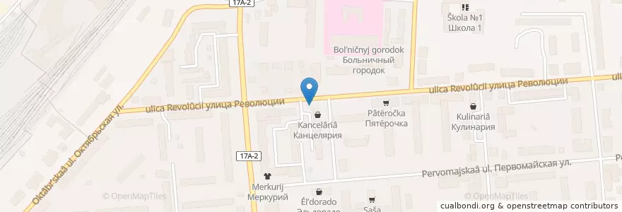 Mapa de ubicacion de Сбербанк en Russia, Central Federal District, Vladimir Oblast, Alexandrovsky District, Городское Поселение Александров.