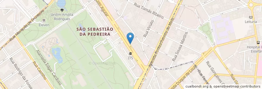 Mapa de ubicacion de Caixa Geral de Depósitos en Portugal, Área Metropolitana De Lisboa, Lisboa, Grande Lisboa, Lisboa.