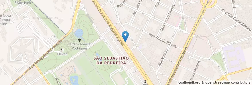 Mapa de ubicacion de 3DXI Centro de Imagem Médica en Portugal, Área Metropolitana De Lisboa, Lisboa, Grande Lisboa, Lisboa, Avenidas Novas.