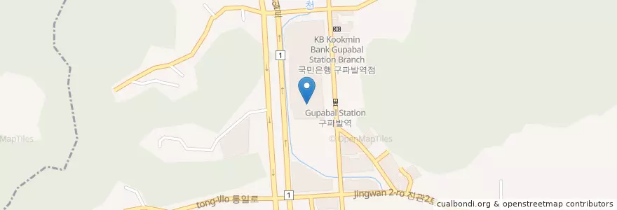 Mapa de ubicacion de 롯데시네마 은평(롯데몰) en Corea Del Sud, Seul, 은평구, 진관동.