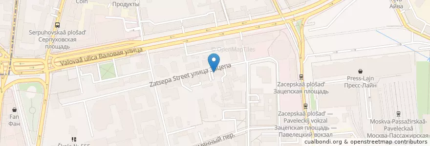 Mapa de ubicacion de Oh, My Craft! en ロシア, 中央連邦管区, モスクワ, Центральный Административный Округ, Район Замоскворечье.