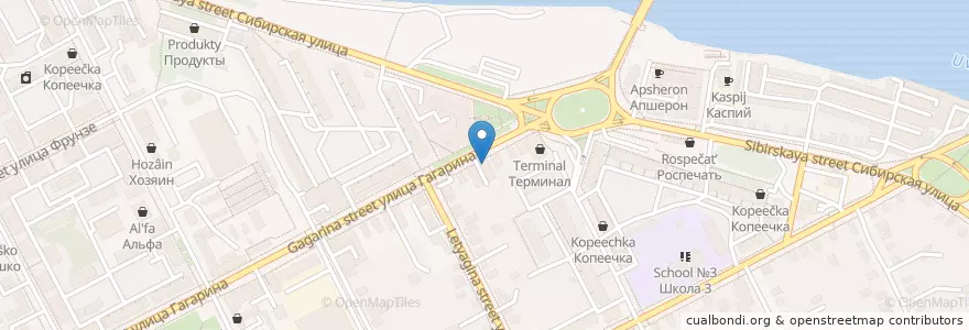 Mapa de ubicacion de Ночной город en ロシア, ウラル連邦管区, チェリャビンスク州, トロイツク管区.