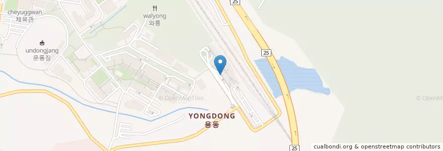 Mapa de ubicacion de 창원중앙역 택시 승차장 en 대한민국, 경상남도, 창원시, 의창구.
