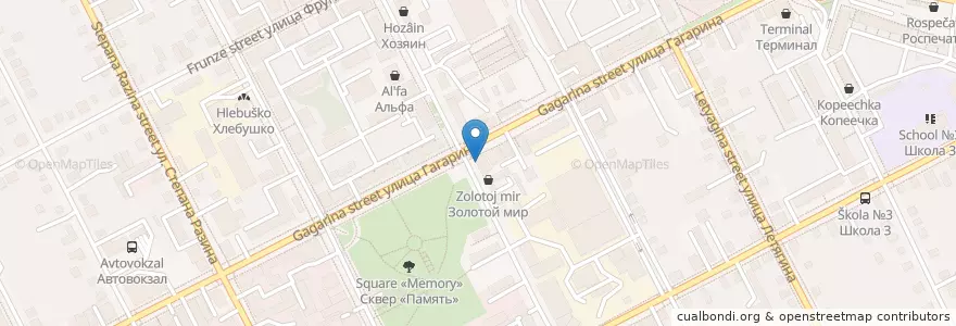 Mapa de ubicacion de Классика en روسيا, منطقة فيدرالية أورالية, أوبلاست تشيليابنسك, Троицкий Городской Округ.