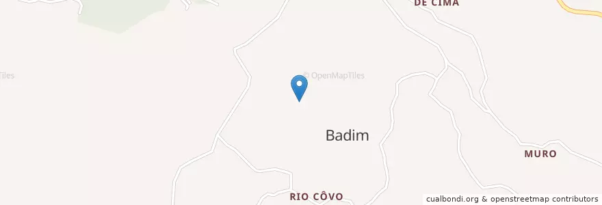 Mapa de ubicacion de Ceivães e Badim en Portekiz, Norte, Alto Minho, Viana Do Castelo, Monção, Ceivães E Badim.