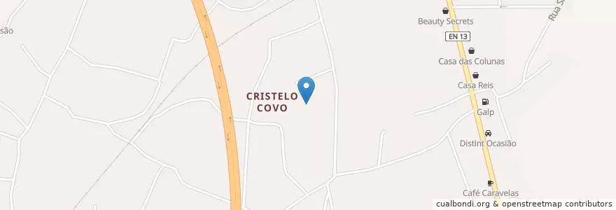 Mapa de ubicacion de Valença, Cristelo Covo e Arão en Portugal, Nord, Alto Minho, Viana Do Castelo, Valença, Valença, Cristelo Covo E Arão.