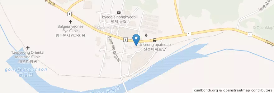 Mapa de ubicacion de 도광감리교회 en 大韓民国, 京畿道, 高陽市, 徳陽区.