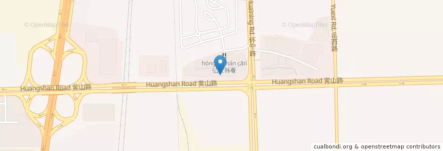Mapa de ubicacion de 浦东发展银行 en 中国, 安徽省, 合肥市, 蜀山区 (Shushan), 合肥市区, 井岗镇.