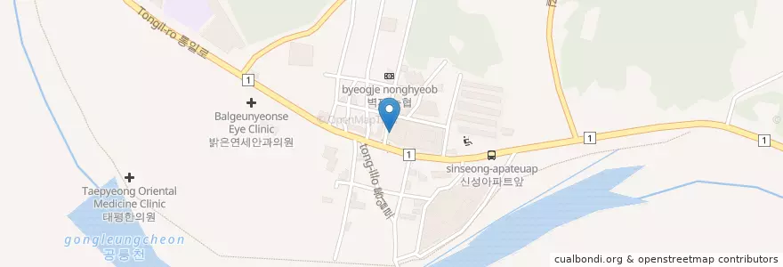 Mapa de ubicacion de 건강약국 en Korea Selatan, Gyeonggi, 고양시, 덕양구.