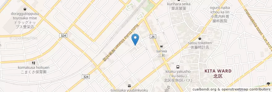 Mapa de ubicacion de ラーメン しんしん en Japon, Préfecture De Niigata, 新潟市, 北区.
