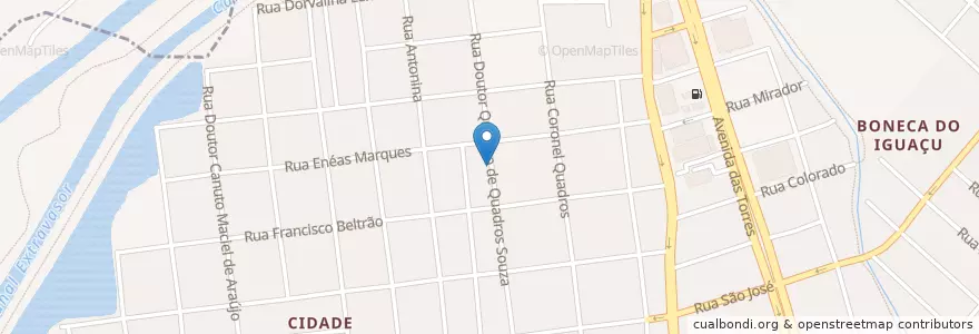 Mapa de ubicacion de Igreja Batista Cidade Jardim en برزیل, منطقه جنوب برزیل, پارانا, Região Geográfica Intermediária De Curitiba, Região Metropolitana De Curitiba, Microrregião De Curitiba, São José Dos Pinhais.