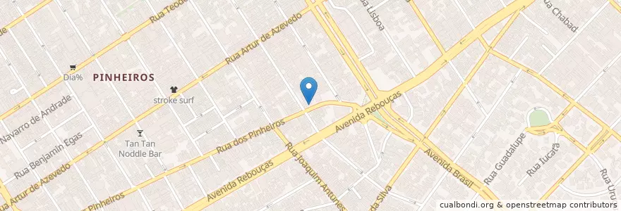 Mapa de ubicacion de Cozinha 212 en البَرَازِيل, المنطقة الجنوبية الشرقية, ساو باولو, Região Geográfica Intermediária De São Paulo, Região Metropolitana De São Paulo, Região Imediata De São Paulo, ساو باولو.