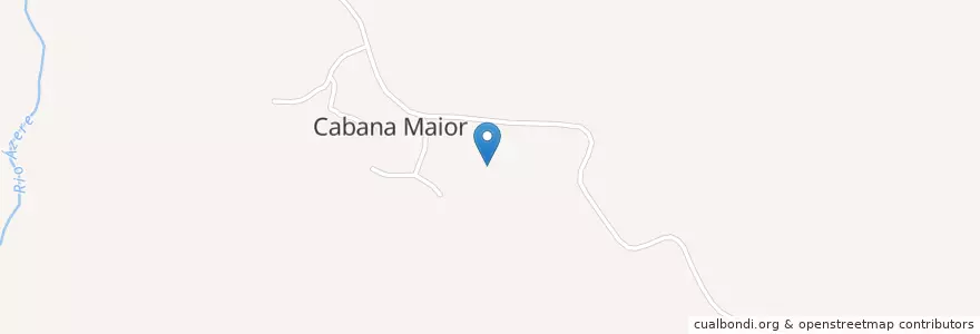 Mapa de ubicacion de Cabana Maior en Portugal, Norte, Alto Minho, Viana Do Castelo, Arcos De Valdevez, Cabana Maior.