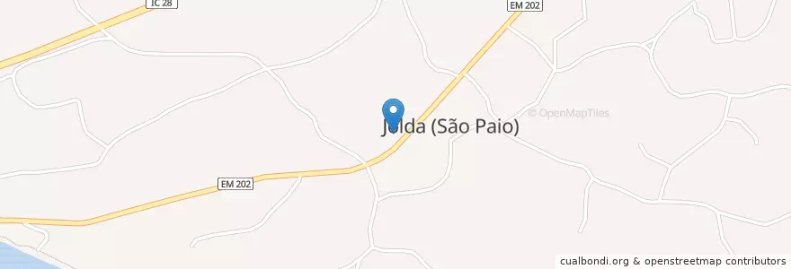 Mapa de ubicacion de Jolda (São Paio) en 葡萄牙, 北部大區, Alto Minho, Viana Do Castelo, Arcos De Valdevez, Jolda (Madalena) E Rio Cabrão, Jolda (São Paio).