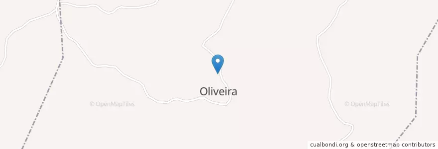 Mapa de ubicacion de Oliveira en Portugal, Norte, Alto Minho, Viana Do Castelo, Arcos De Valdevez, Oliveira.
