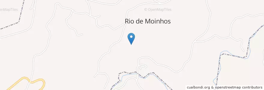 Mapa de ubicacion de Rio de Moinhos en 葡萄牙, 北部大區, Alto Minho, Viana Do Castelo, Arcos De Valdevez, Rio De Moinhos.