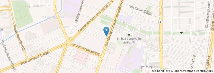 Mapa de ubicacion de 庚欣動物醫院 en Тайвань, Тайчжун, 北區.