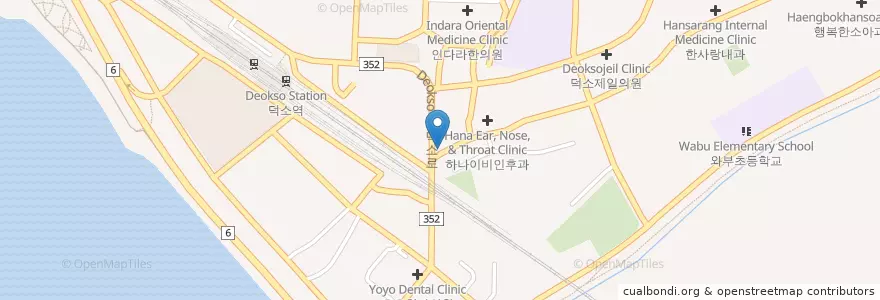 Mapa de ubicacion de McDonald's en Südkorea, Gyeonggi-Do, 남양주.