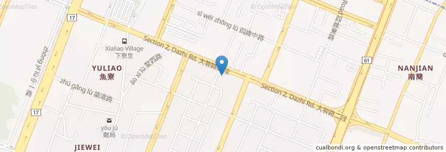 Mapa de ubicacion de 廣成港式燒腊 en 臺灣, 臺中市, 梧棲區.