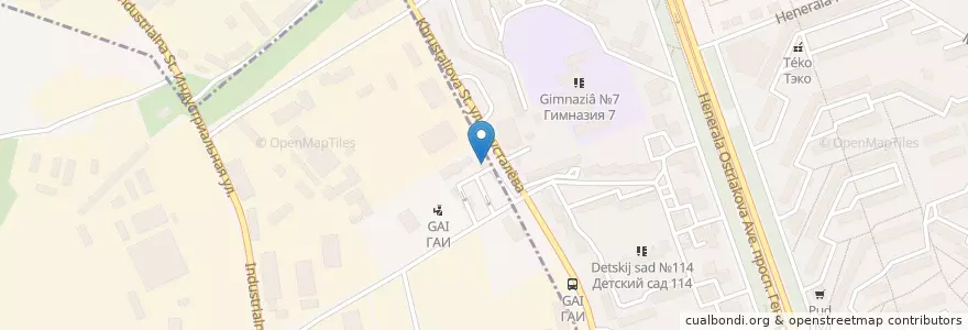 Mapa de ubicacion de АВС en 러시아, 남부연방관구, Севастополь, Севастополь, Ленинский Район, Ленинский Округ.