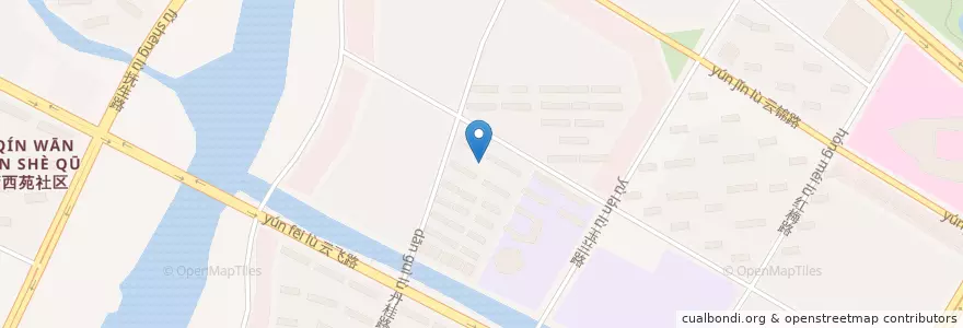 Mapa de ubicacion de 朝农街道 en China, Jiangxi, 南昌市, 西湖区, 朝农街道.