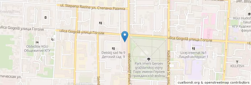 Mapa de ubicacion de БарRe en Russie, District Fédéral Central, Oblast De Koursk, Курский Район, Городской Округ Курск.