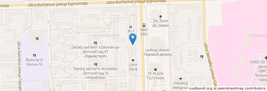 Mapa de ubicacion de Манго en Rusia, Приволжский Федеральный Округ, Óblast De Nizhni Nóvgorod, Городской Округ Саров.